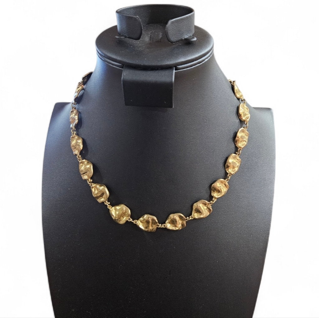 Vintage Anne Dick Brutalist Necklace